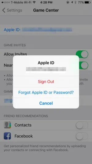 Iphone Ipad およびmacでgame Centerを無効にする方法