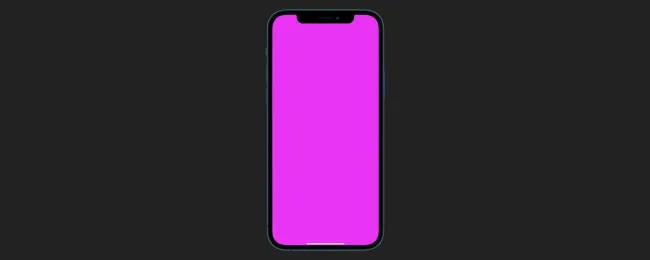 死のiphoneピンクの画面 これを直ちに