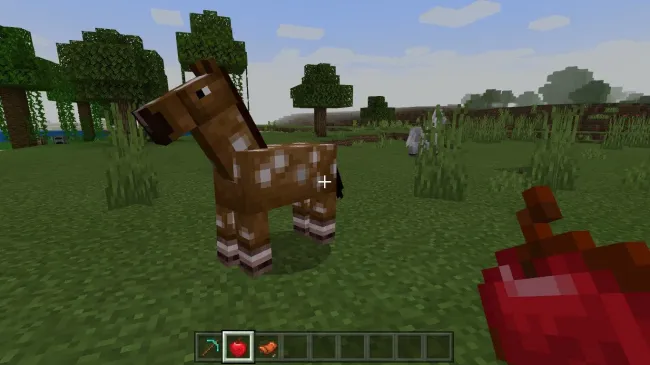 Minecraftで馬に乗る方法