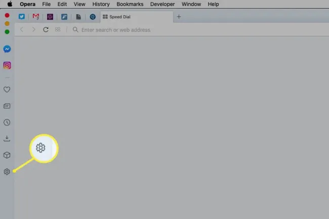 オペラwebブラウザでテーマを変更する