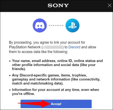 如何将discord连接到playstation网络帐户