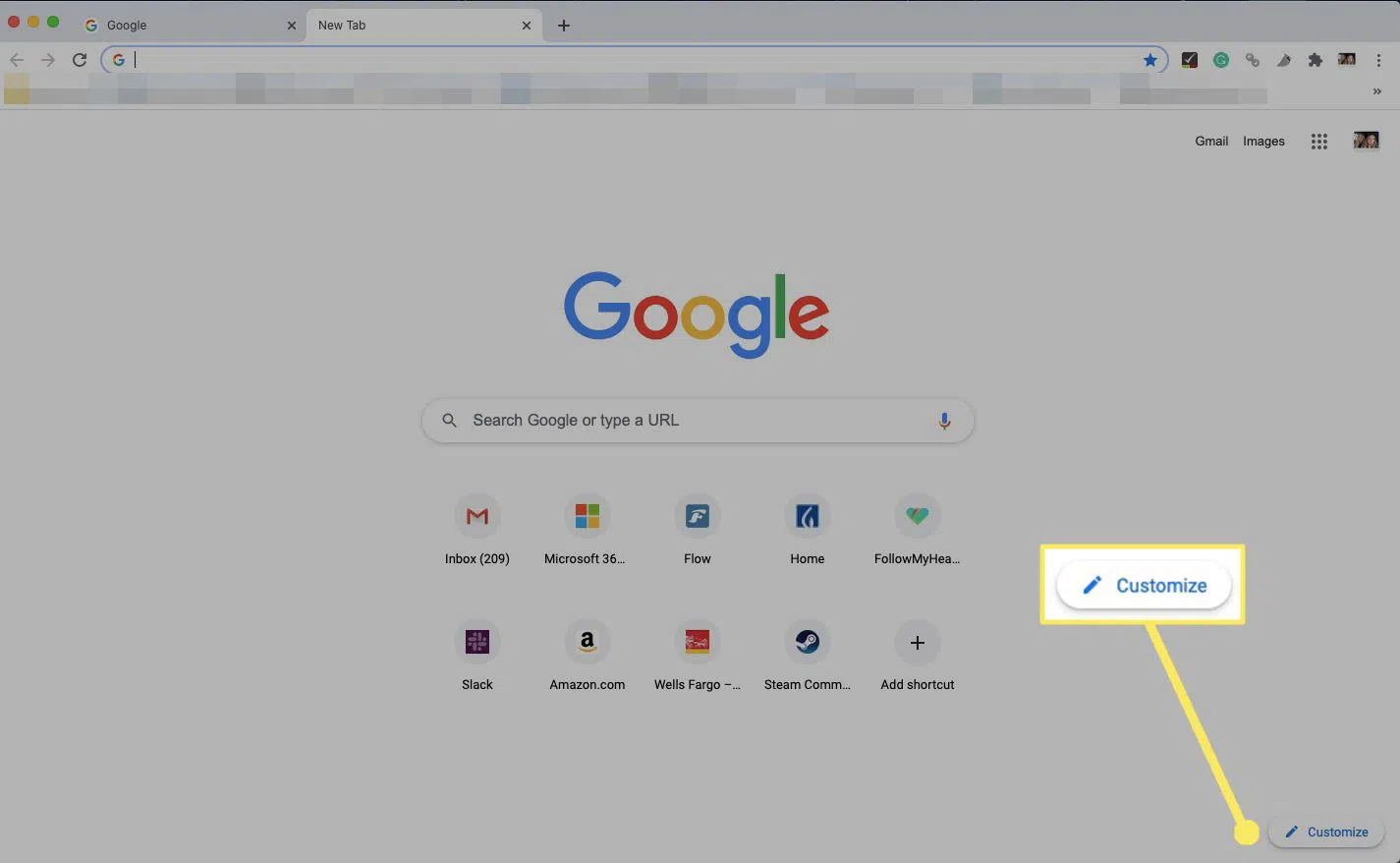 Chromeで新しいタブページをカスタマイズする方法